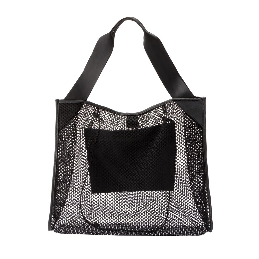 Speedo SE22281 Voyage Mesh Big Tote Bag, Unisex, Black