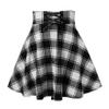 NaRHbrg Women Gothic PunkMini Skater Skirt, Womens Witchcraft Moon Magic Spell Symbols Pleated Mini Skirt Tennis School Skirt view 2