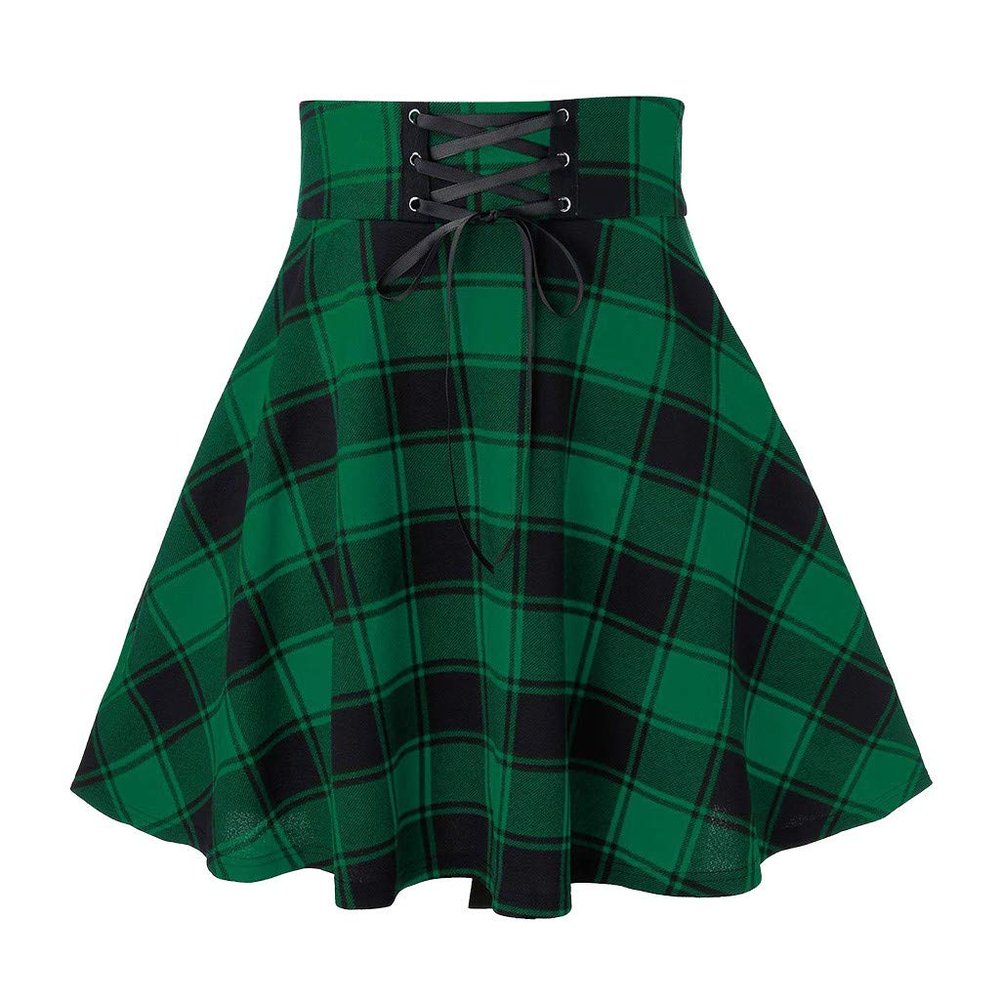NaRHbrg Women Gothic PunkMini Skater Skirt, Womens Witchcraft Moon Magic Spell Symbols Pleated Mini Skirt Tennis School Skirt