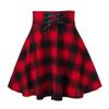 NaRHbrg Women Gothic PunkMini Skater Skirt, Womens Witchcraft Moon Magic Spell Symbols Pleated Mini Skirt Tennis School Skirt view 2