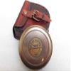 Brass Compass Nautical Robert Frost Poem Pocket Compass Maritime Pocket Compass Vintage Collectible Pocket Compass view 2