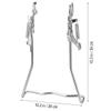 Sosoport Bike Stand Height Adjustable Bike Kickstand Double Leg Bicycle Stand, Stainless Universal Bike Stand for 26-29inch Mountain Bike, Road Bike, Foldable Bike view 2