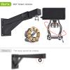 BeneLabel Wall Mount Punching Bag Hanger with Adjustable Length 17-25 inch Heavy Bag Holder 800 LB Capacity Punching Bag Hanging Bracket for Boxing Bag view 4