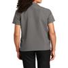 JustBlanks Ladies Short Sleeve Performance Staff Shirt Lw400 Graphite view 2