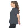 JustBlanks Polo Shirt for Women Short-Sleeves Polo Shirt Polo Tee Womens Polo Shirt Lightweight Golf Polo Shirt - Steel Grey - 3XL view 3