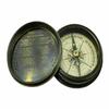 Brass Compass Nautical Robert Frost Poem Pocket Compass Marine Brass Pocket Compass Vintage Collectible Pocket Compass Gift view 1