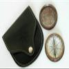 Brass Compass Nautical Robert Frost Poem Pocket Compass Maritime Brass Flat Pocket Compass Vintage Collectible Pocket Compass view 2