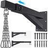SELEWARE Heavy Bag Wall Mount Heavy Duty Heavy Bag Hanger Punching Bag Bracket for Boxing, Muay Thai and MMA Training Bar Length Adjustable, Come with Heavy Bag Chains view 1