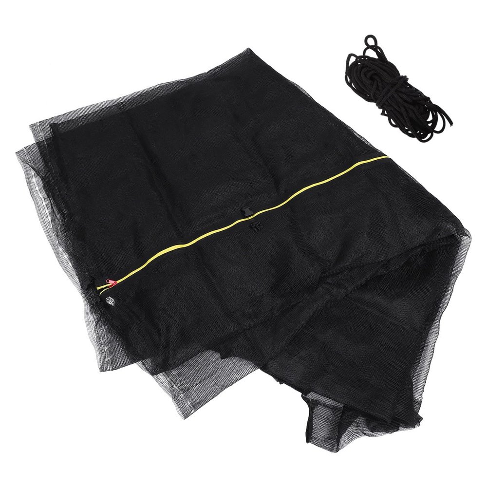 BESPORTBLE Recreational Trampolines Replacement Trampoline Safety Net Enclosure for, Bounce Pro, and More Breathable, Tear and Weather- Resistant Outdoor Playpen
