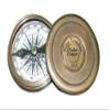 Brass Compass Nautical Robert Frost Poem Pocket Compass Marine Pocket Compass Vintage Collectible Pocket Compass view 1