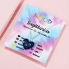 12 Constellation Sign Zodiac Love Heart Shape Pendant Necklace Color Changing Temperature Emotion Sensing Mood for Women Astrology Horoscope BFF Friendship Birthday Jewelry-Sagittarius view 2