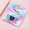 12 Constellation Sign Zodiac Love Heart Shape Pendant Necklace Color Changing Temperature Emotion Sensing Mood for Women Astrology Horoscope BFF Friendship Birthday Jewelry-Pisces view 2