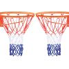 Basketball Net 2 PCS Heavy Duty All Weather Basketball Nets Replacement Backboard Accessories for Standard Rim Hoop Outdoor Indoor (Red/White/Blue) view 1