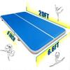 Erweater 20FTx6.6FTx 8INCH Air Gymnastics Track MatThickness, Gymnastics Tumbling Air Mat Inflatable Tumble Track, for Tumble/Gym/Training/Yoga/Exercise/Cheerleading/Water, with Electric Air Pump view 3