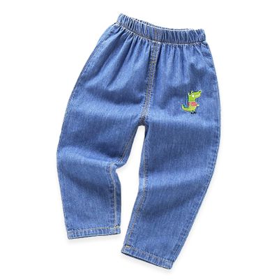 YOHA Baby Pants Boys Girls Summer Pants Casual Beach Pants Kids Soft Toddler Pants D-Dinosaur,4 Years
