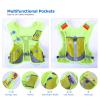 AONIJIE Ultralight Running Vest with Reflective Strip Breathable Hydration Backpack for Hiking Camping Marathon Cycling Race (Rose) view 4