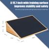 StrongTek Slant Board for Squats & Knee Training, Heavy-Duty Incline Board with Non-Slip Surface, Fixed 25 Wooden Stretch Board, 1000 Lbs Capacity view 2