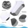 BOOPH 25 Pack Kids Low Cut Ankle Socks Boy Girl Athletic Socks 9-12 Years Multi2 view 3