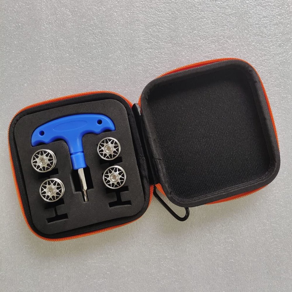 4pcs/Set Black Golf Weights Wrench Tool Kit for Odyssey Stroke Lab, O-Works Putters 2x25g 2x30g