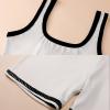 TAIZIYEAH Canada Flag Yoga Tank Tops for Women 2 Piece Sport Bra with High Waist Yoga Shorts Sets for Athletic Yoga Fitness S view 3
