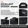 SUNYA Compound Bow Case with Molle System - Neoprene Bow String Protection & Padded Shoulder Sling - Soft Carrying Case for Archery Accessories, Equipment (Black) view 4