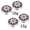 4pcs/Set Black Golf Weights Wrench Tool Kit for Odyssey Stroke Lab, O-Works Putters 2x10g 2x15g view 3