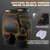 Soared 3D Protection Hip Butt XPE Padded Shorts for ski, ice Skating, Snowboarding, Skateboard for Men Women Black view 2