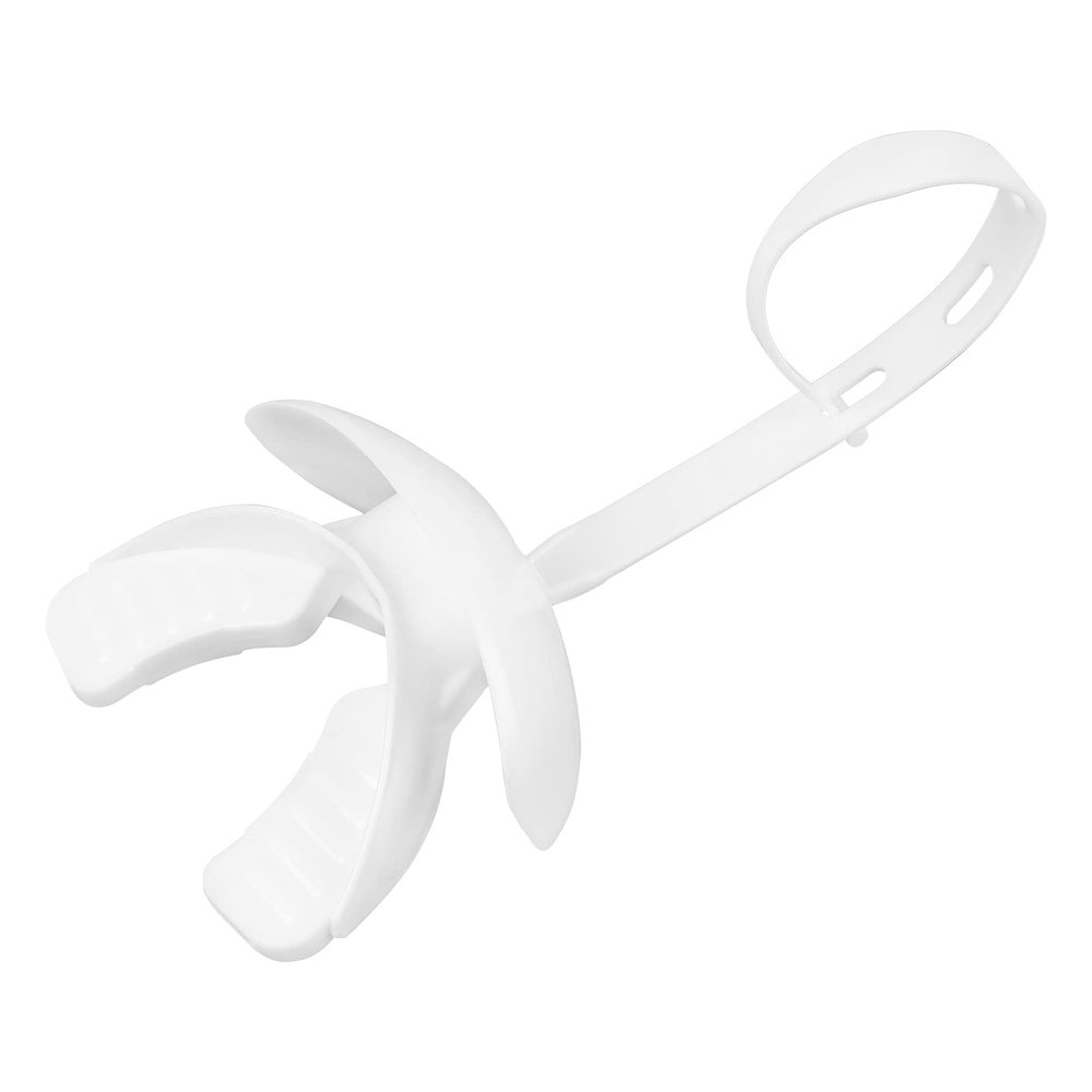 Number-one Mouth Guard Sports Lip Guard Protector, Food Grade TPR Adults and Youth Mouthguard Football Mouthpiece with Helmet Strap, Gum Shield for Boxing, Rugby, Hockey and Other Impact Sport (White)