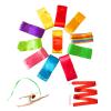 ZZSRJ 1M/2M/4M/6M Color Fitness Ribbon Dance Ribbon Rhythmic Gymnastics Ballet Streamer Spinning Rod Training (Color : 23, Size : 1M) view 2