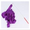ZZSRJ 2M 4M 6M Color Fitness Ribbons Dance Ribbons Rhythmic Gymnastics Ballet Streamers (Color : Purple, Size : 4m) view 1
