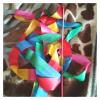 ZZSRJ 2M 4M 6M Color Fitness Ribbons Dance Ribbons Rhythmic Gymnastics Ballet Streamers (Color : Purple, Size : 4m) view 4