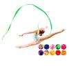 ZZSRJ 1M/2M/4M/6M Color Fitness Ribbon Dance Ribbon Rhythmic Gymnastics Ballet Streamer Spinning Rod Training (Color : 23, Size : 6M) view 3
