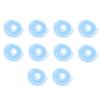 10pcs Silk Scarf Square Juggling Scarf Dancing Scarves Head Wraps for Women Small Plain Scarves Silky Toys for Kids Kid Toys Portable Silk Scarves Chiffon Child Pattern Short Scarf view 1