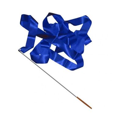 ZZSRJ 4M Colorful Fitness Ribbon Dance Ribbon Rhythm Rhythmic Gymnastics Ballet Streamer for Gym Workout (Color : Blue)