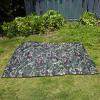 Camouflage Camping Tarp Waterproof,Camouflage Rainproof Mat,Multifunctional Sun Shade Shelter Canopy,for Camping Backpacking & Hiking Adventure (S), Camouflage Rainproof Mat,Camouflage Camping Ta view 3