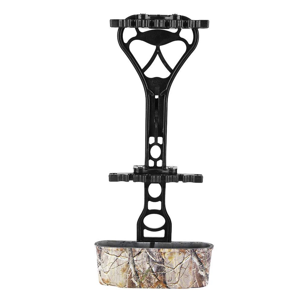 Folanda 6 Quiver, Portable and Lightweight Archery Holder, Archery Quiver for Compound Bows, Bow Quiver for Target Training, Easy to Install, Black