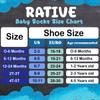 RATIVE Ankle Anti Slip Non Skid Cotton Socks with Grips Grippers for 0-6 Month Babies Baby Infant Boy Boys Girl Girls (0-6 Months, 12-Pairs/AG-100) view 4