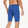 Fiteng Men's Swim Jammers Competitive Athletic Swim Team Suit Training Endurance Racing Quick Dry Swimming Shorts UPF 50 Navy Blue view 2