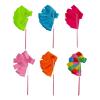 ZZSRJ 2M/4M Colorful Rhythmic Gymnastics Ribbon Dance Ribbon Rhythmic Gymnastics Ballet Streamer Spinning Stick Training (Color : 4m Colorful) view 2