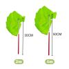ZZSRJ 2M/4M Colorful Rhythmic Gymnastics Ribbon Dance Ribbon Rhythmic Gymnastics Ballet Streamer Spinning Stick Training (Color : 4m Colorful) view 3