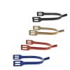 Horse Riding Spur Rider Metal Blunt Rounded End Spurs Stainless Steel NEW (Blue) view 2