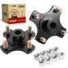 Roykaw Golf Cart Rear Wheel Hub Flange Plate for EZGO RXV 2008-Up Gas and Electric Models, Replaces OEM # 604112, 615604, 70968-G03, Aftermarket # 8087, 18-052 view 1
