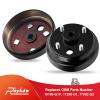 Roykaw Golf Cart Brake Drum Hub Assembly with Lug Nuts for EZGO 1982-up Electric & 1982-1993 2 Cycle Gas Models, Replaces OEM # 19186-G1P, 17298-G1, 17082-G2 view 4