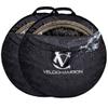VeloChampion Waterproof Bicycle Wheel Bag Storage Cover | Mountain, Road, Gravel or Kids BMX | 650b. 700c. 16 20 24 26 27.5 29 Bike Wheelset Transport Travel Case view 1