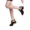 Julymens Women's Jazz Dancing Sneakers Breathable Mesh Lightweight Split Sole Athletic Walking Shoes SH019 Gold US4.5 view 4