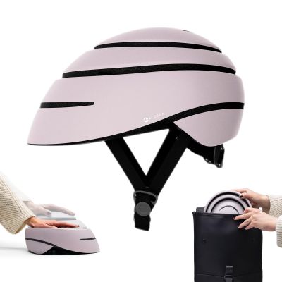 CLOSCA. Foldable Helmet. The Bike Helmet for Women and Men. Certificate for Bicycle, Scooter, Electric Bicycle, Inline Skates and Skateboards.