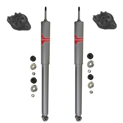 Rear Shock Absorbers & Upper Mounts Kit For Chevrolet Beretta