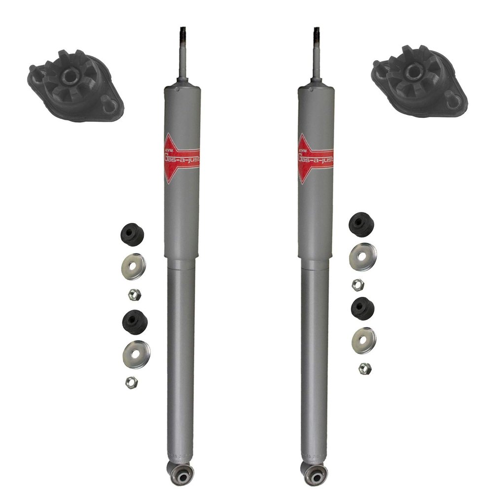 Rear Shock Absorbers & Upper Mounts Kit For Chevrolet Beretta