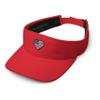 4th of July Visor, Embroidered 4th of July hat for Women, Men, 4th of July Gifts, American Flag Heart Visor. view 3