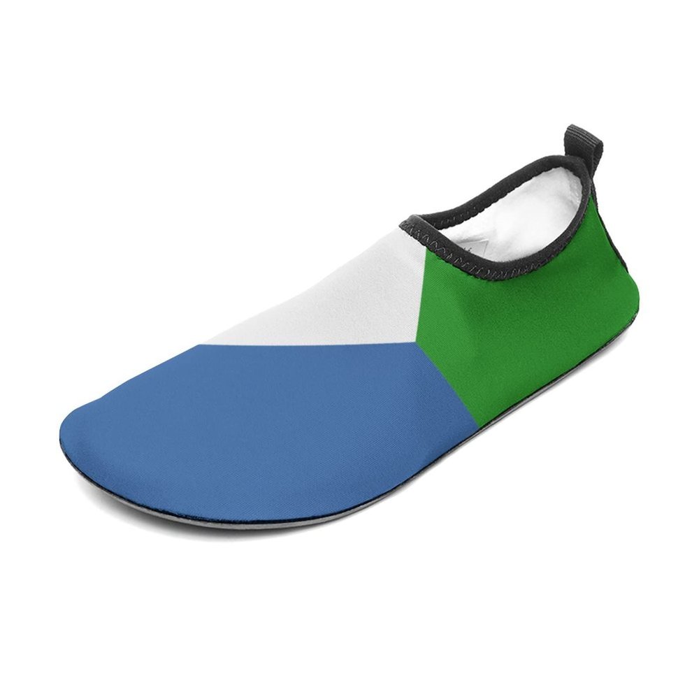 Calculay Djibouti Flag Water Shoes, Beach Shoes for Men and Women, Swimming Pool Yoga, Surfing Sneakers